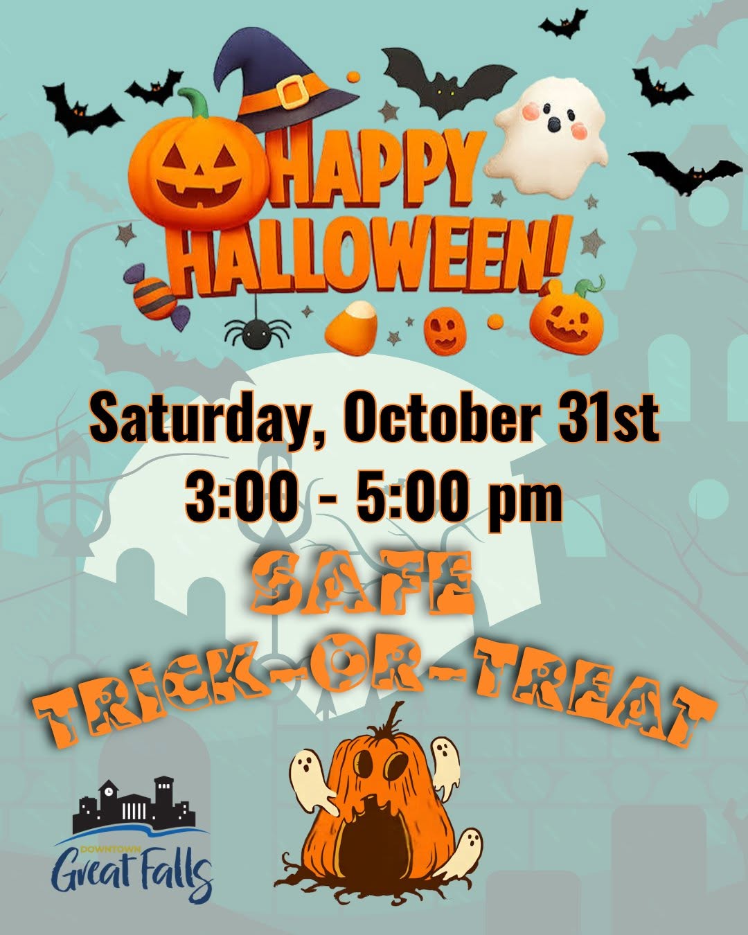 halloween The Safe Trick-or-Treat on Central Ave. is Saturday, Oct., 31 from 3 to 5 pm.